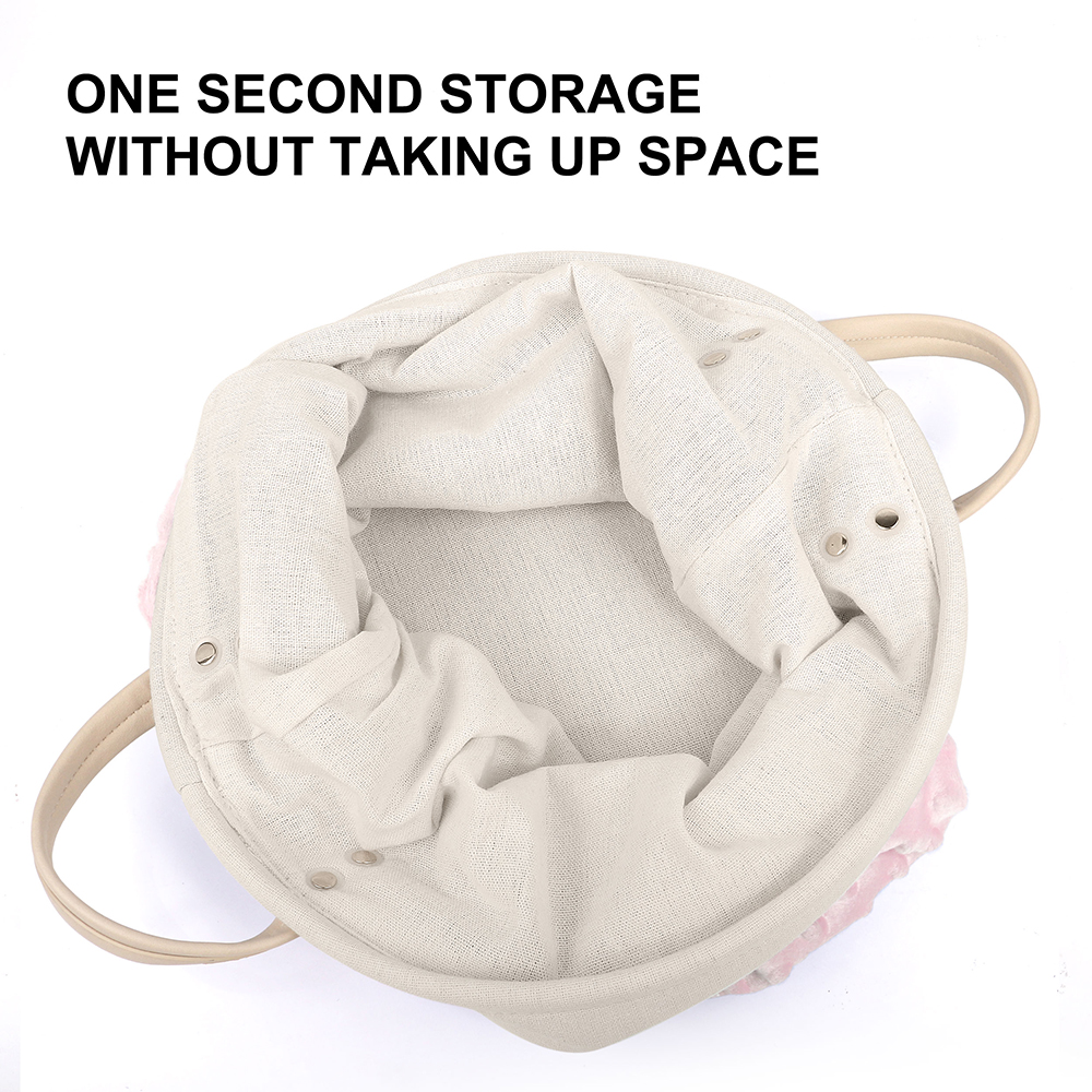 Opbevaringskurv til hundelegetøj, foldbar hundekasse, taske, sammenklappelig kæledyrshvalpeorganisator, kurve til legetøj, tøjtilbehør, kæledyrsartikler