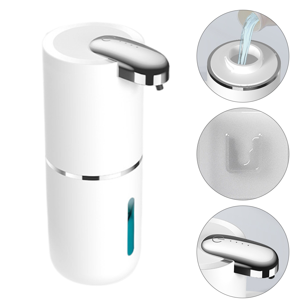 380ml automatiske sæbedispensere vægmonteret elektrisk desinfektionsdispenser ipx 5 vandtæt infrarød sensor til badeværelse og køkken