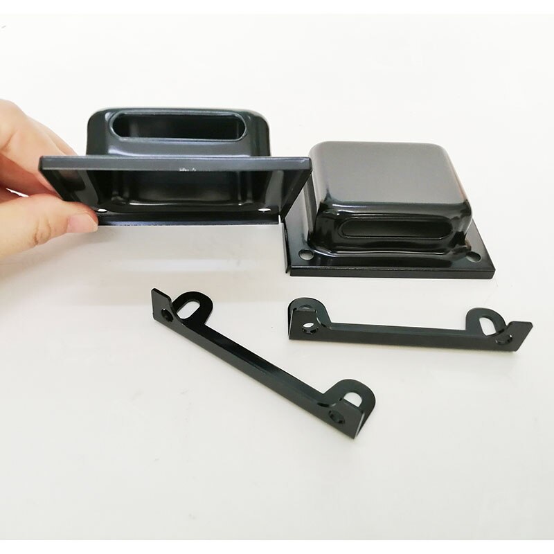 2 Pcs Transformer Cover Shields EI86/96/105/114 End Bells Shrouds Thickening Iron Side Top Protective Lids Inductor Accessories