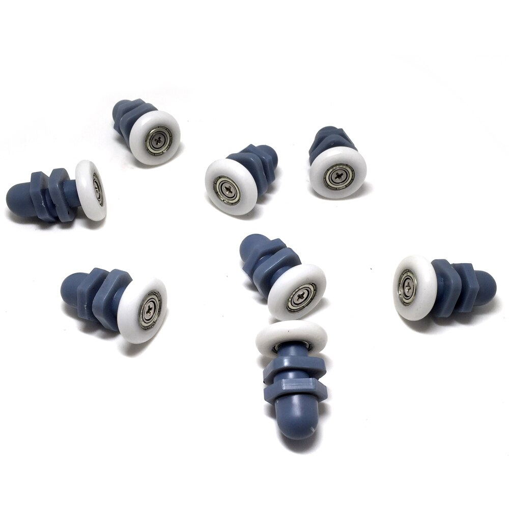 Fdit 22mm Greenhouse Door Wheel Replacement Kit – Shower Door Rollers – Sliding Door Repair Parts