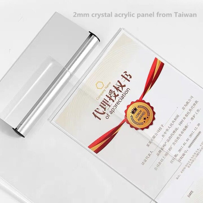 A5 Aluminum L Acrylic Table Sign Holder Products Price Sign Holder Stand Advertising Display Picture Photo Frame