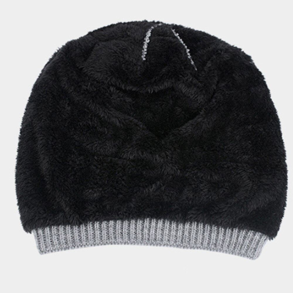 Unisex Knit Hat - Thick Soft Winter Headwear - Warm Wool Ski Cap for Men