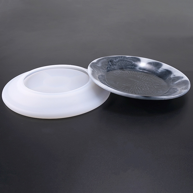 Afgeronde Plaat Siliconen Mal Rechthoek Trinket Lade DIY Hars Trinket Dish Maken Epoxyhars Ambachten Phyhoo Sieraden Tray Tools