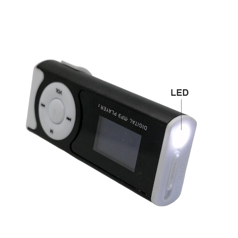 Micro SD MP3 player with TF Card and earphone LED reproductor de musica Lossless Sound Music Media MP3 Player