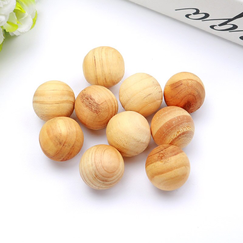 Garde-robe antiparasitaire en bois naphtaline répulsif anti-mites prévenir la moisissure étanche à l'humidité vermifuge parfumé boule de bois