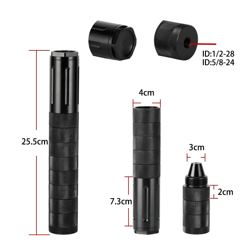 7075 T6 Aluminium 12 "10" 6 "Extension Spiraal 1/2-20 1/2-28 5/8-24 m14 * 1 Auto Brandstoffilter Auto Solvent Val Voor Napa 4003 Wix 24003