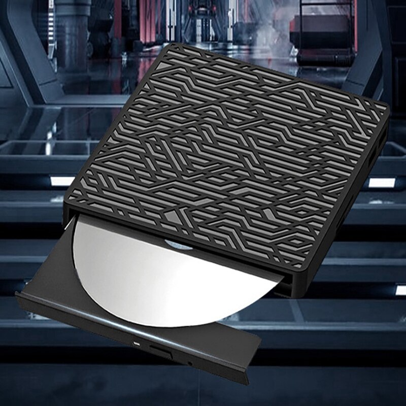 Zewnętrzny napęd DVD USB 3.0 typu C przenośny Hub palnika CD/Dvd dla komputerów Mac Windows Linux na laptopa