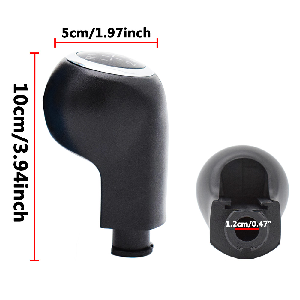 5/6 Speed Car Gear Shift Knob Lever Stick Gaitor Boot Cover For Opel/Vauxhall Astra III H 2005 2006 2007