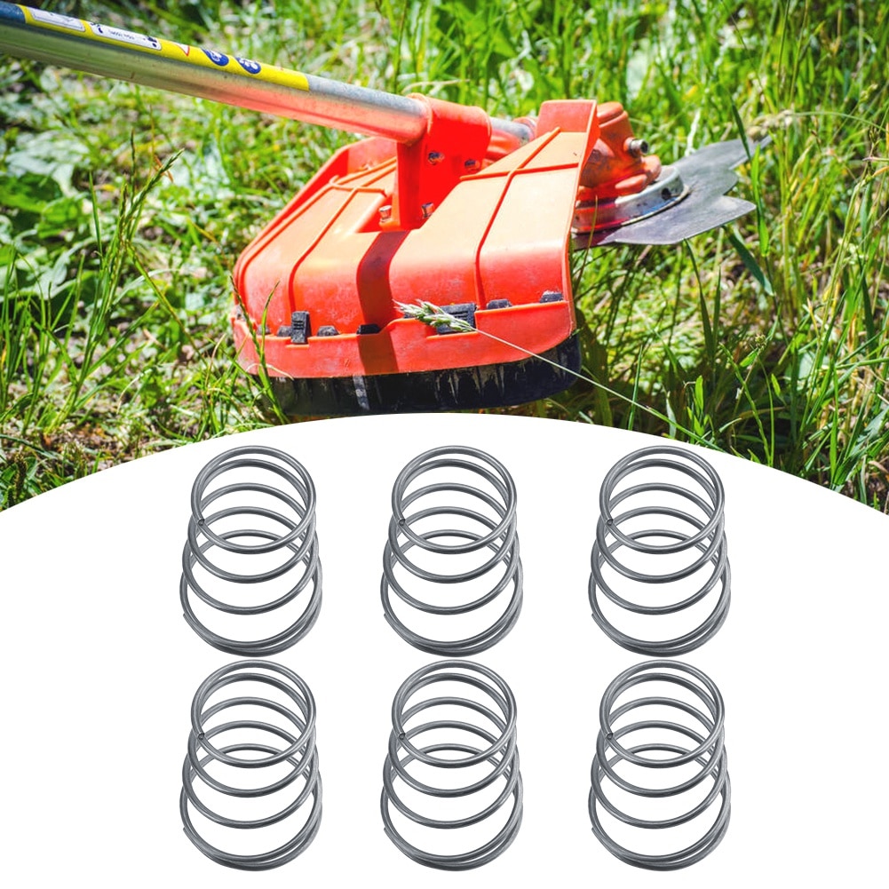 5 st grästrimmer huvudfjädrar tillbehör fjädrar utbyte passar universella röjklippare delar trädgårdsredskap