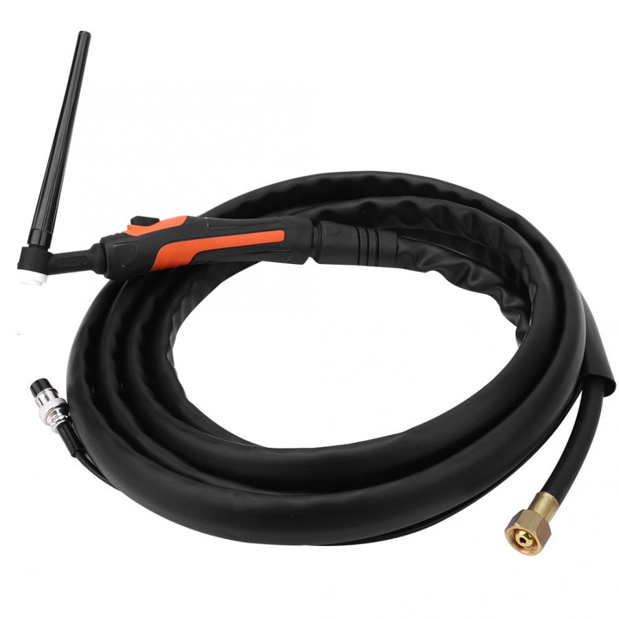 Kit de antorcha de soldadura TIG 0,5-1,6mm varilla de tungsteno M16x1.5 interfaz de aire con equipo de soldadura de Cable de 4m