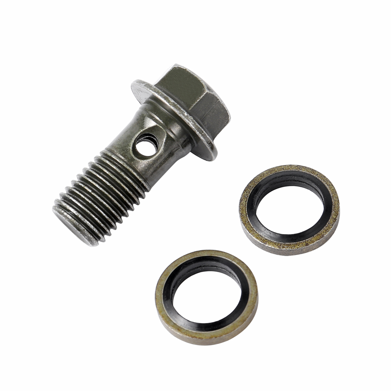 1 einstellen Motorrad M10 x 1,25mm Edelstahl Bremssattel Banjo Schrauben Schrauben Chrom Stahl Für Honda/Kawasaki/suzuki/Yamaha: Typ 1