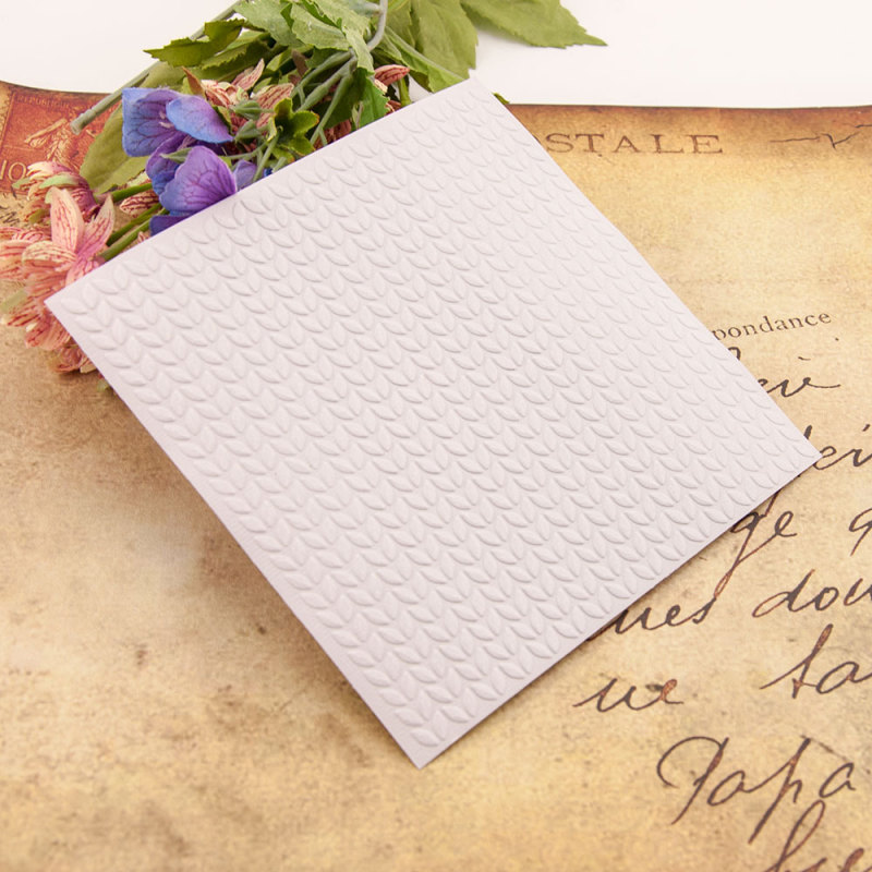 Hojas impresas de plástico hazlo-tú-mismo, carpetas en relieve para bricolaje álbum de recortes papel Craft/fabricación de tarjetas, suministros de decoración