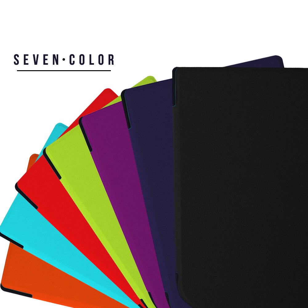 Smukła obudowa do Pocketbook 631 Plus, inteligentne etui ze skóry PU do Pocketbook dotykowy HD 631, magnetyczny Funda do Pocketbook dotykowy HD 2