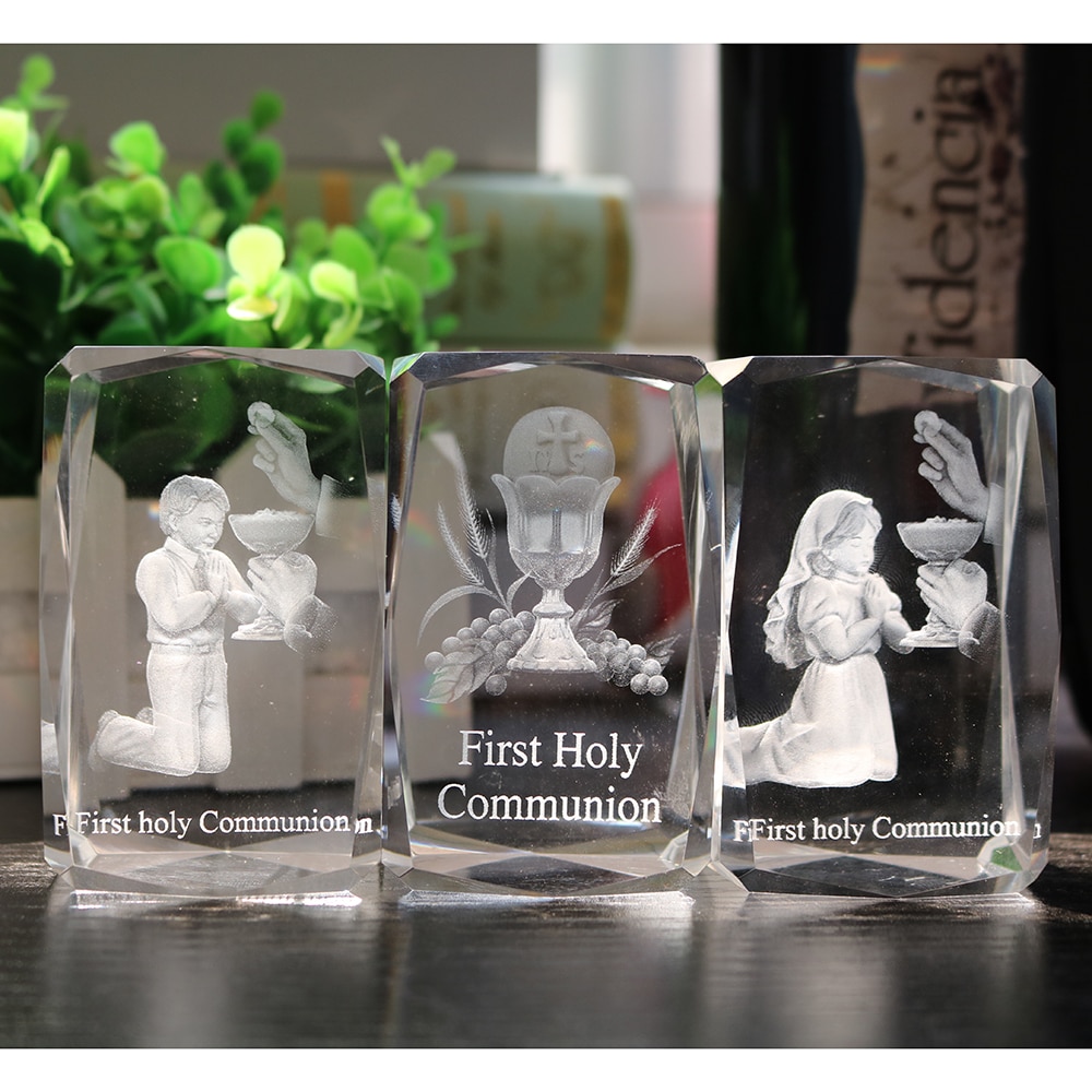 Kristal Decoratie Speelgoed Voor Katholieke/Christian Eerste Heilige Communie Favor/Souvenir Voor Meisjes/Jongens Eerste Communie /aanwezig