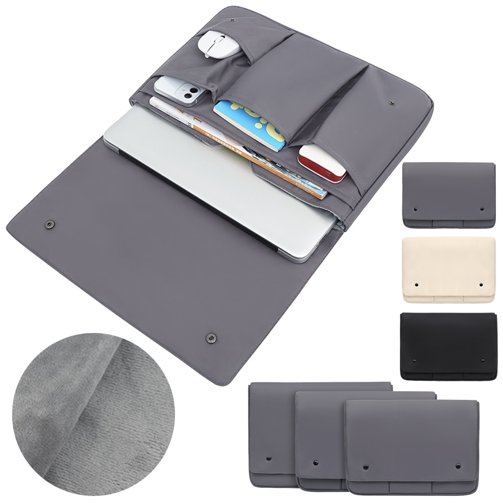 Laptop Bag For Macbook Air Pro 13 15 16 Case Tablet Sleeve Notebook Cover For 13.3 14 15 Inch Ordinateurs Portables Accessories