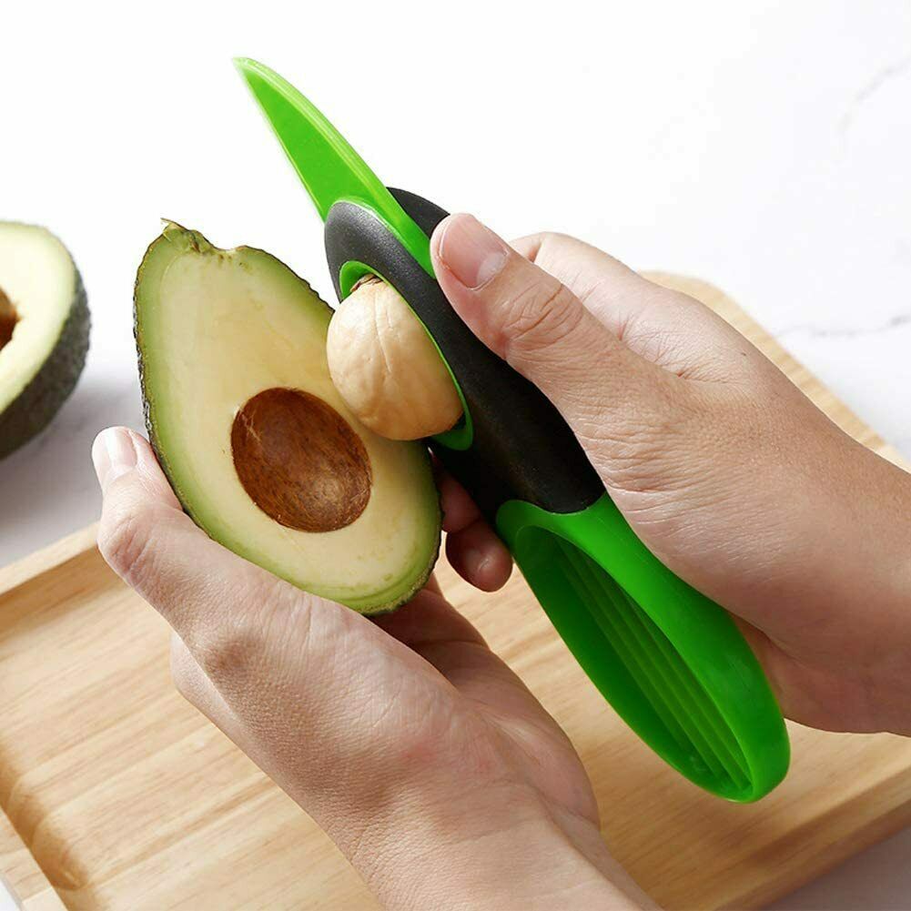 Avocado Dunschiller 3 In 1 Snijmachine Avocado Slicer Fruit Dunschiller Keuken Gereedschap Gadgets Accessoires