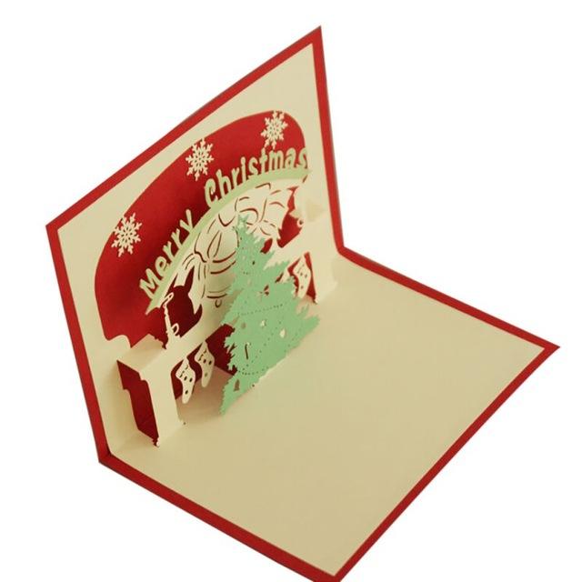 1 stücke Weihnachten Diy Nachricht Andenken Geburtstag Festival Hochzeit p84 Gruß Karte: 6