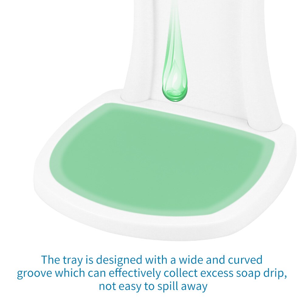 1000ml druppel wandzeepdispenser automatische vloeibare zeepdispenser/staande droogbak zeepdispenser accessoires