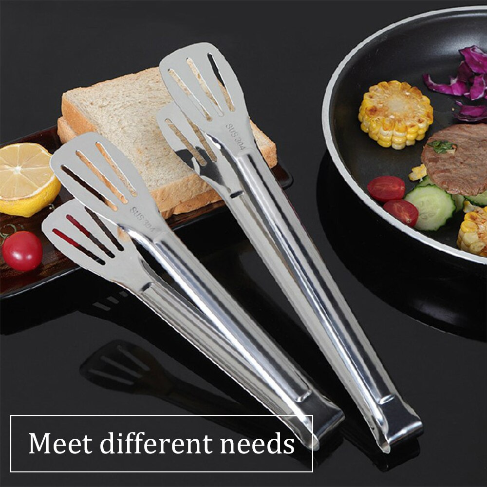 Pinze per alimenti in acciaio inossidabile anti calore clip per Pannello pinza per pasticceria barbecue pinze da cucina utensili da cucina a buffet utensili da cucina