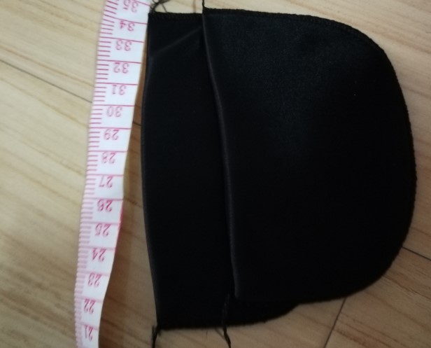 20 paar/partij 14*8*1cm zwarte witte spons schoudervullingen voor zomerkleding mannen vrouwen t-shirt naaien knutselen doe-het-zelf accessoires 1531: Zwart