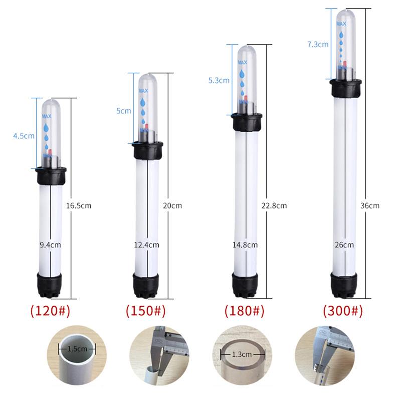 4 stuks waterniveaumeter vlotter type veilige bloempot waterniveau waarschuwingsmeter waterniveau tekort schaal