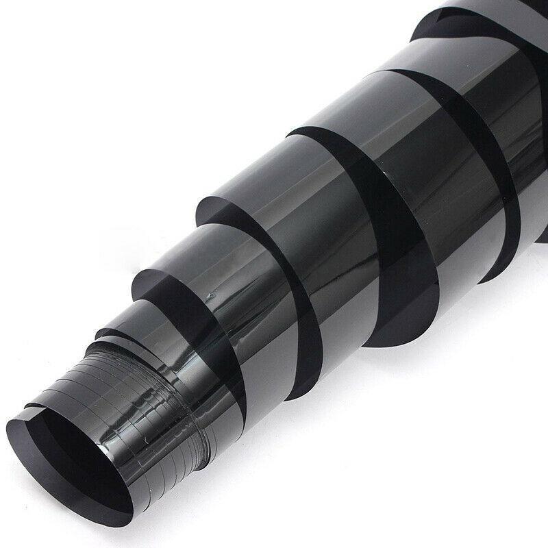50cm*300m Car Home Glass Window Tint Tinting Film Roll With Scraper For Side Window Anti UV Film Transmittance 5% 15% 35% 50%