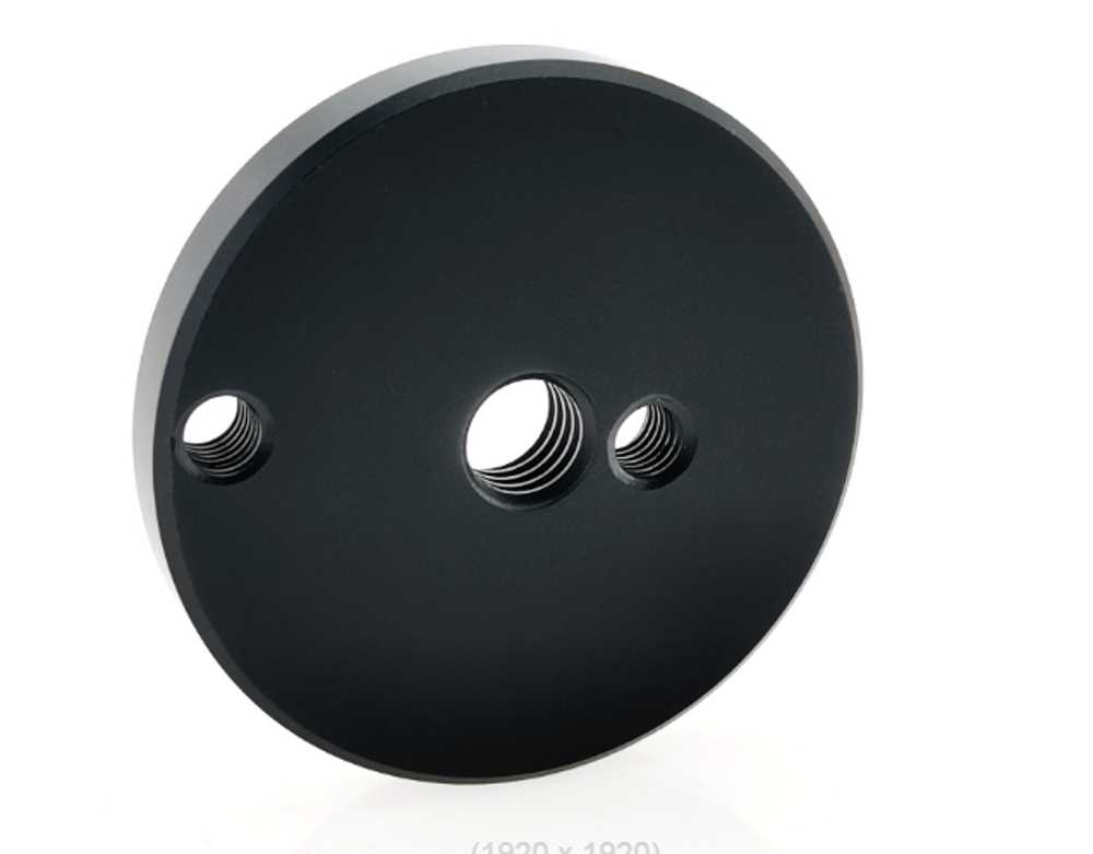 Camera interface of camera pan tilt base 3 / 8 screw hole M6 screw hole conversion nut tripod quick mounting plate base