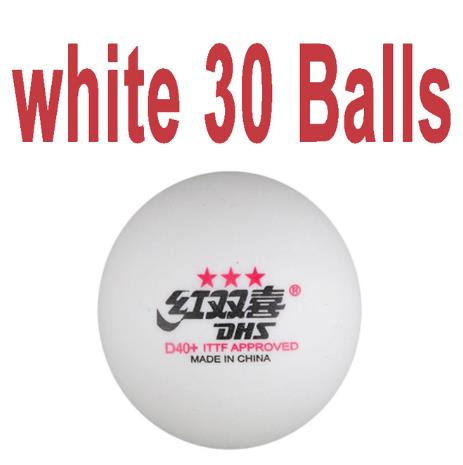 10x DHS D40+ 3Star preferred ABS White Table Tennis Balls