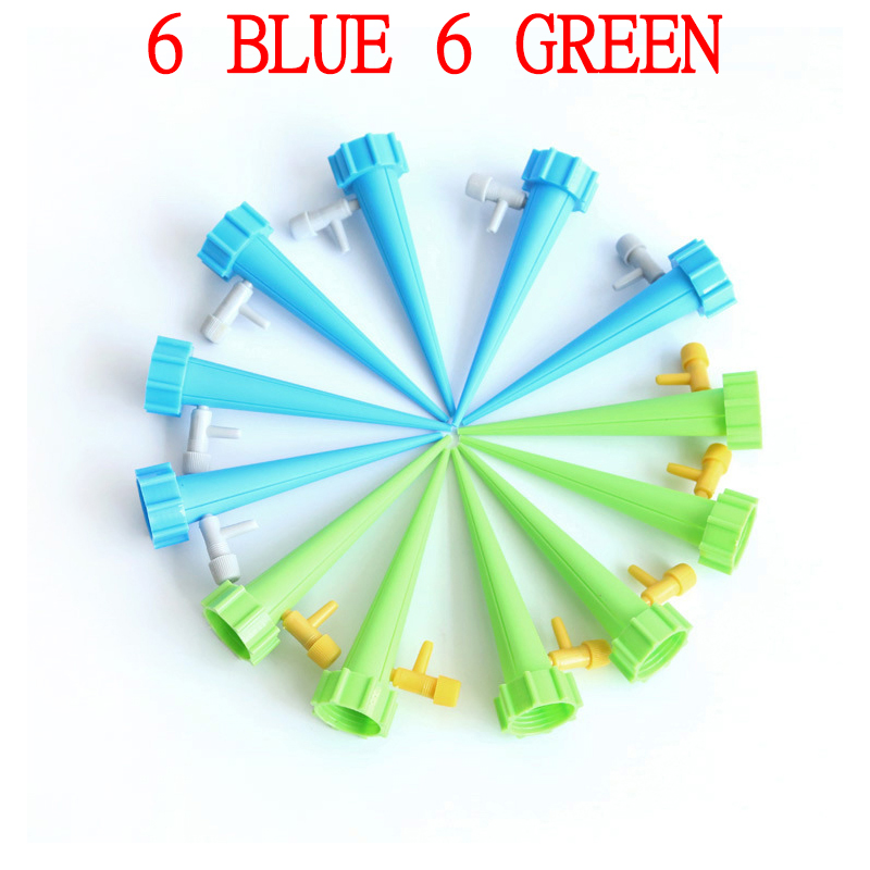 1/6/12PCS Auto Drip Irrigation Watering System Adjustable Auto Water Dripper Device Garden Tool for Home Indoor Outdoor Supplies: 12 PCS