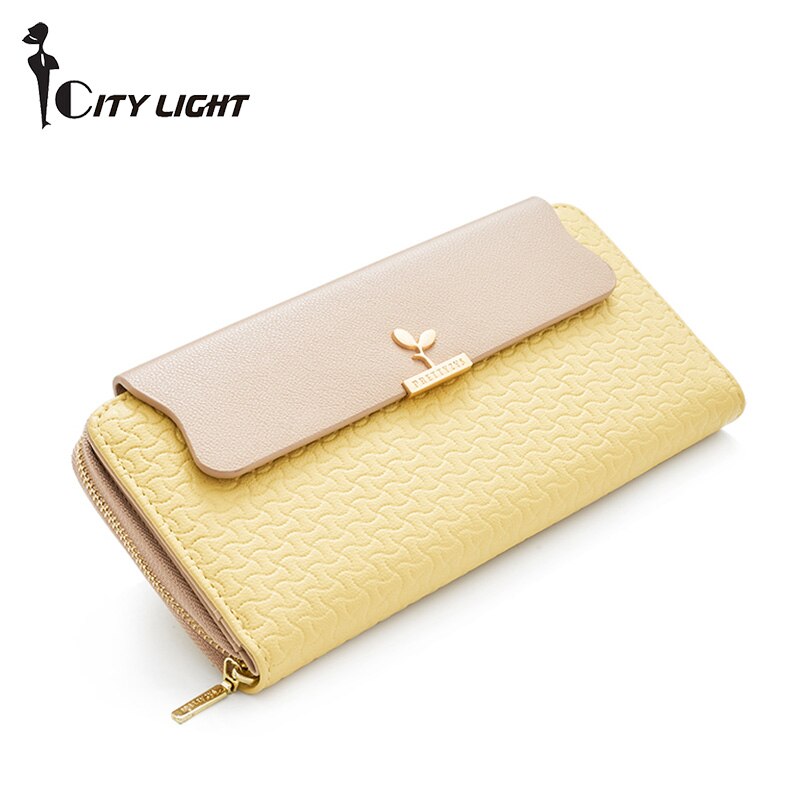 Dames portemonnees, grote capaciteit telefoon portemonnee, snoepkleurige dames clutch, lange rits portemonnees, carteira