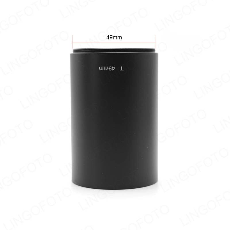 49 ~ 82 Mm X 78 Mm Lengte Tele Metalen Zonnekap Met Filter Schroefdraad Kappen LC4480