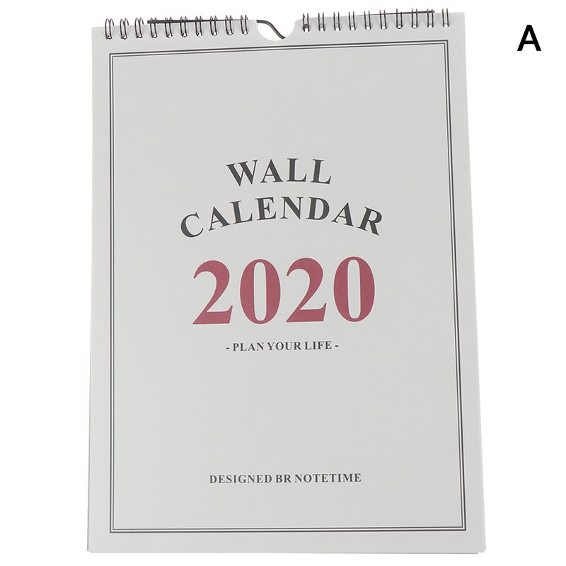 1PC bonne journée mur calendrier Agenda organisateur dessin animé calendrier quotidien calendrier planificateur: A