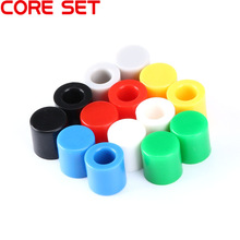 70 Stks/partij 7 Kleur Tactiele Knop Caps Plastic Cap Hoed Voor 6*6Mm Micro Tact Switch Voor Arduino