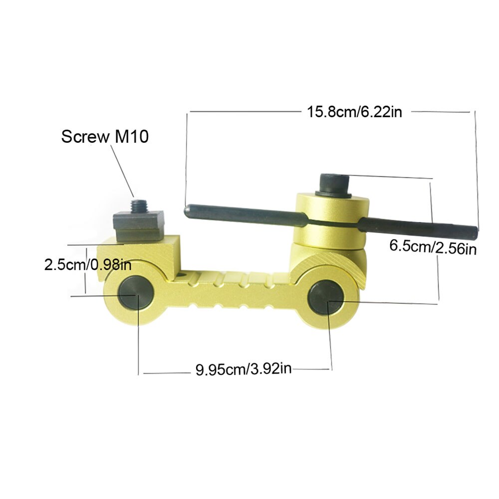 Durable Workpiece Clamper Accurate Multifunctional Universal Height Angle Adjustable Tool Aluminum Alloy Mill Machines Portable