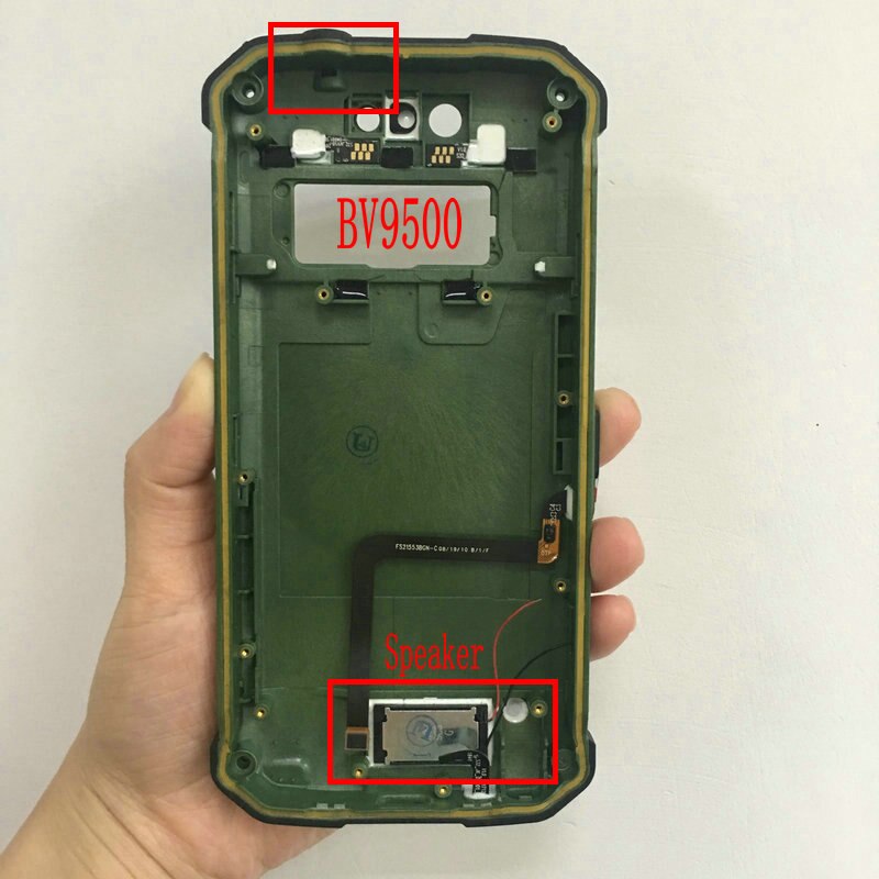 Para Blackview BV9500 contraportada para BV9500 Pro altavoces funda tornillos Waterproot teléfono móvil Carcasa Trasera mitología