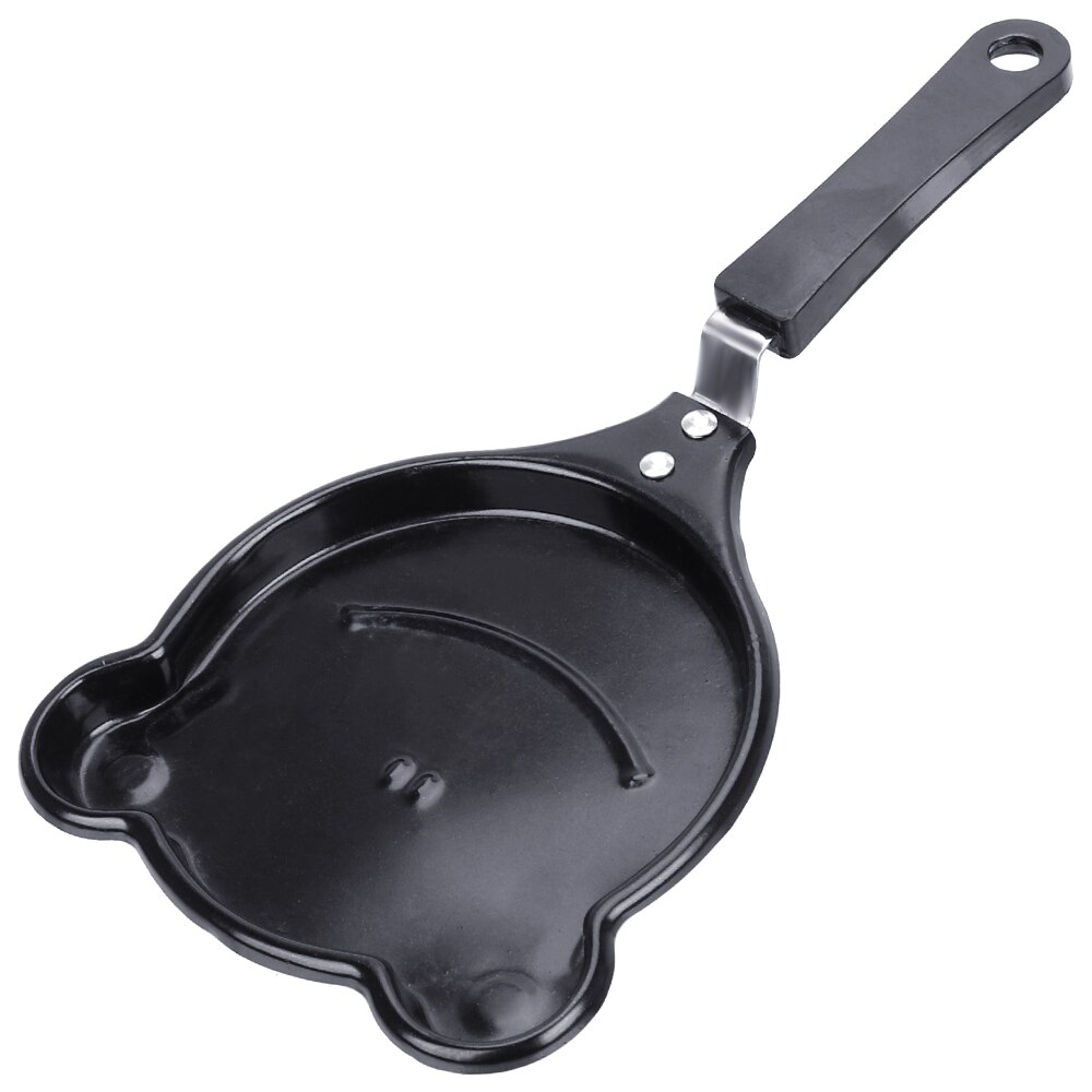 Mini Poêle Électrique 350W Anti-adhésive - Œufs Steak Pancakes Omelettes Avec Spatule Bois - Idéal Appartement Dortoir