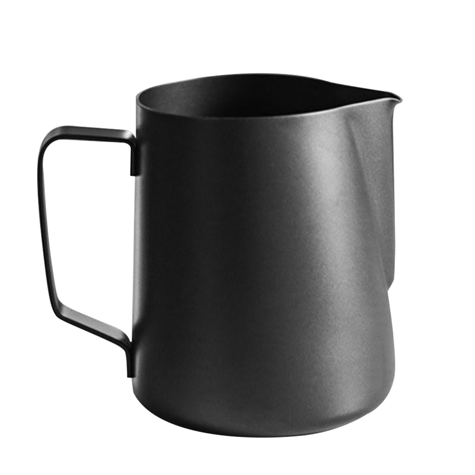 Milk Frothing Pitcher 350ml/ 12oz Espresso Steaming Pitcher with Double Measurements Scales Stainless Steel Frother Steamer Cup