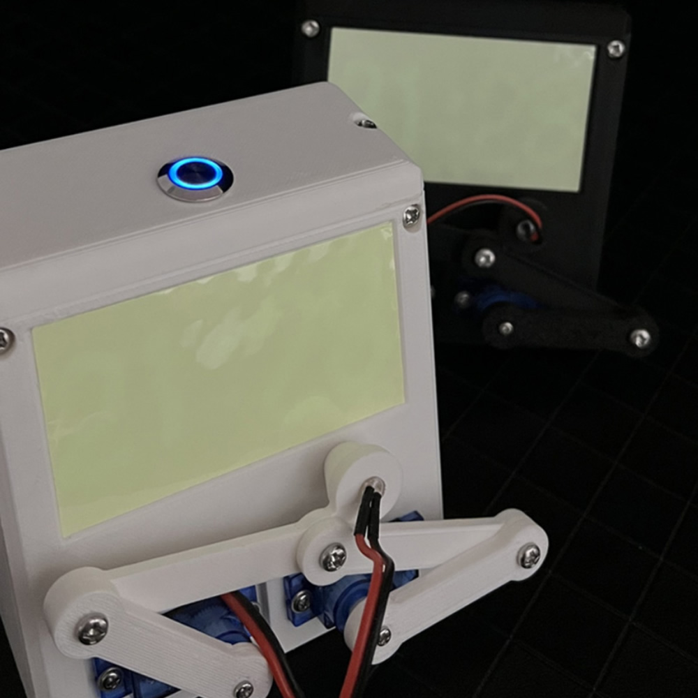 Automatic Writing Time Robot Programming Clock