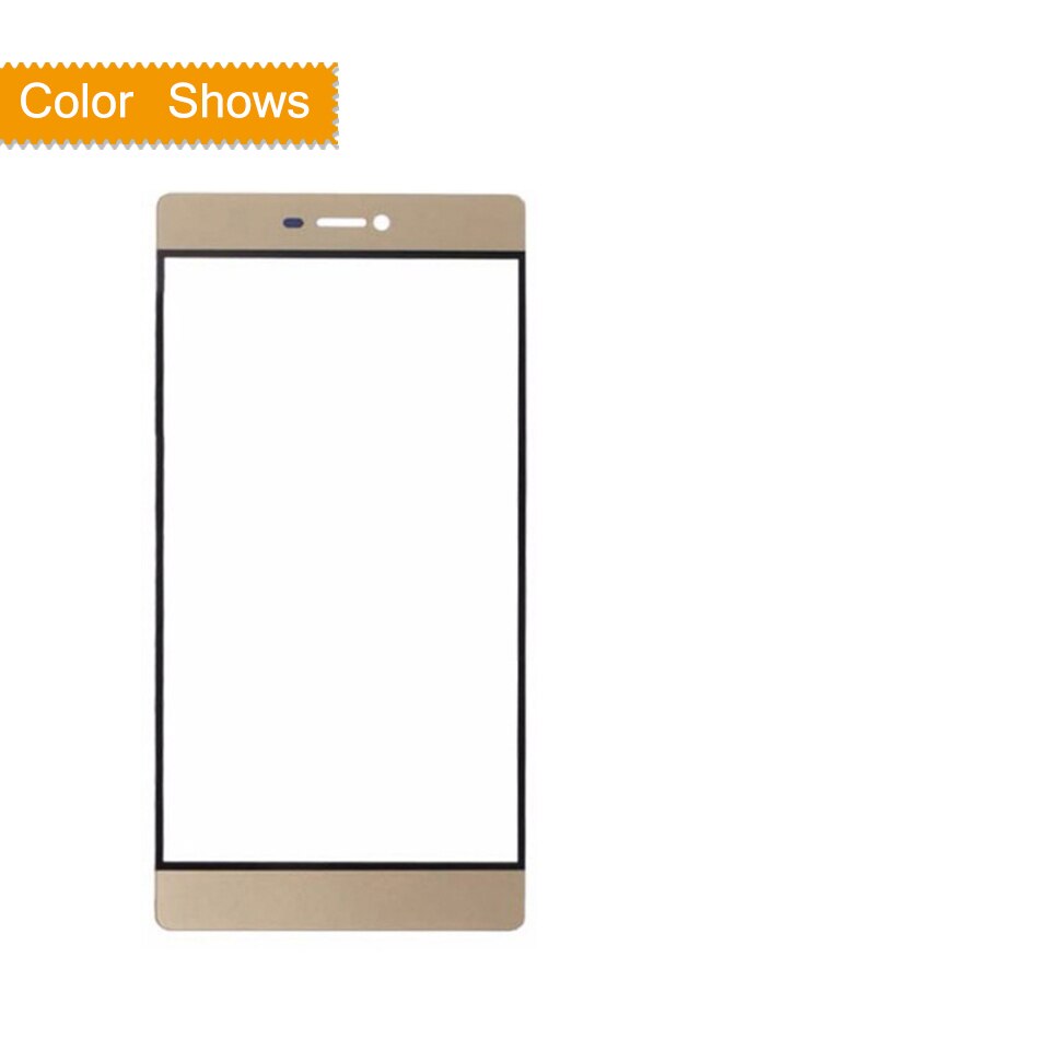 5,2 "para Huawei P8 GRA-UL00 GRA-L09 pantalla táctil Sensor de Panel táctil digitalizador cristal frontal exterior de lentes de LCD P8 de reemplazo: gold no gift