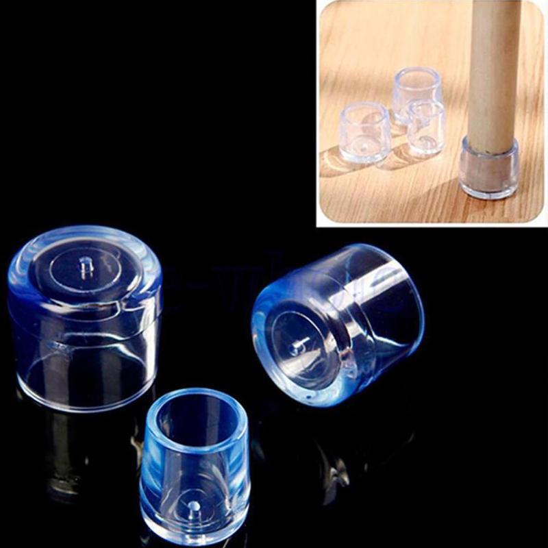 Chair Leg Caps Rubber Feet Protector Pads Furniture Table Covers Socks Hole Plugs Dust Cover Furniture Leveling Feet System