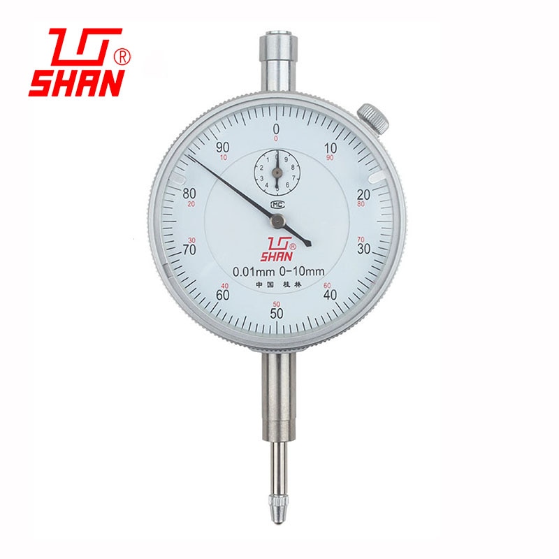 Precision 0.01mm Dial Indicator 0-10mm Meter Precise dial Gauge Resolution Indicator Gauge mesure instrument Tool dial gauge