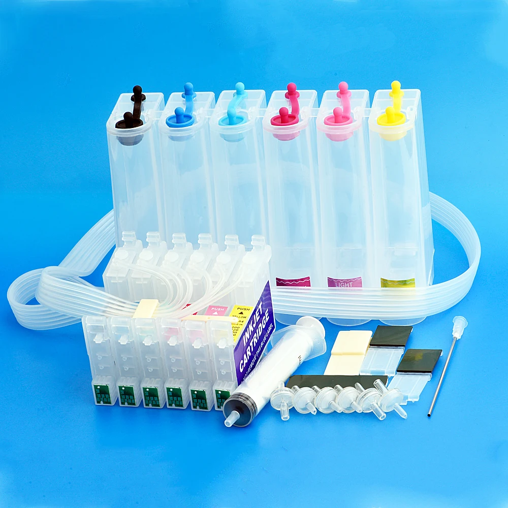 R300 CISS Continuous Ink Supply System For Epson Stylus Photo R300 R320 R300M R220 R200 R340 RX500 RX640 RX620 RX600