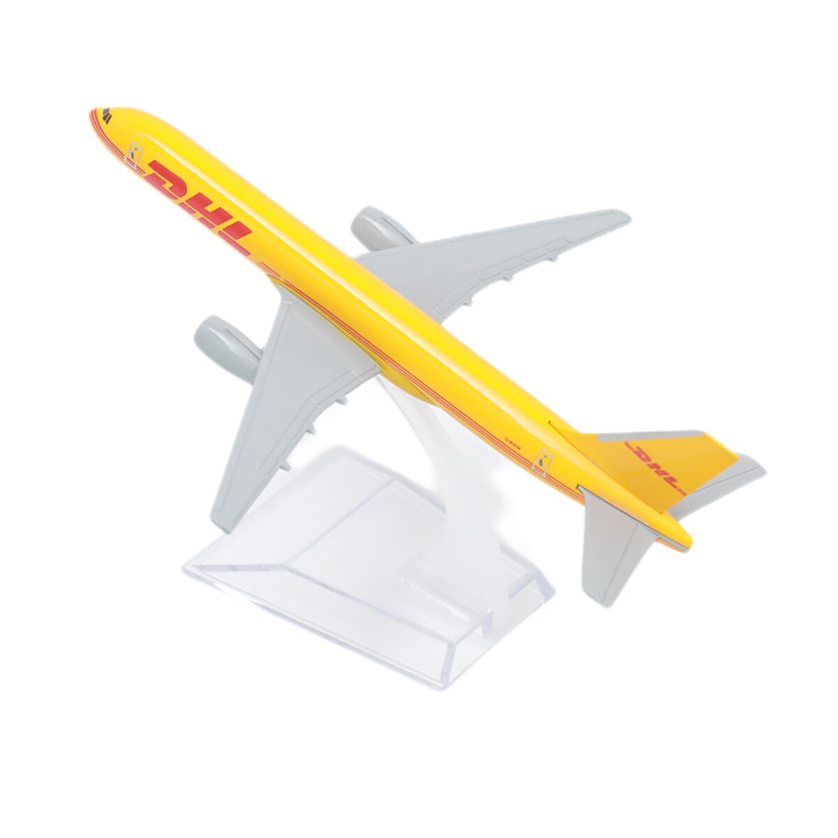 DHL Cargo B757 Aircraft Alloy Diecast Model 15cm Aviation Collectible Miniature Ornament Souvenir Toys