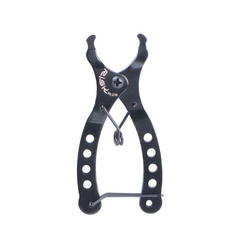 RISK-Mini herramienta de eslabón rápido para cadena de bicicleta, alicate de eslabón múltiple con gancho, abrazadera de cadena de bicicleta de montaña y carretera, hebilla mágica, accesorios para ciclismo