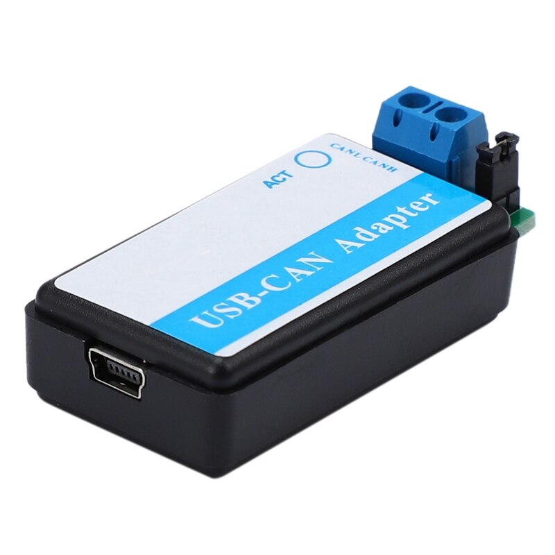 1 Set Black USB to CAN Debugger USB-CAN USB2CAN Converter Adapter CAN Bus Analyzer ABS