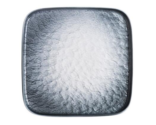 Prato de comida ocidental placa de comida ocidental placa de comida ocidental: Azul / 8 polegadas