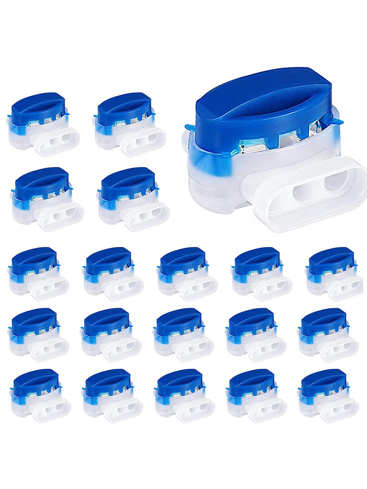 20pcs Robotic Lawnmower Cable Connector Waterproof Gel-Filled Connector For Husqvarna Automower And Gardena Robotic Lawnmowers