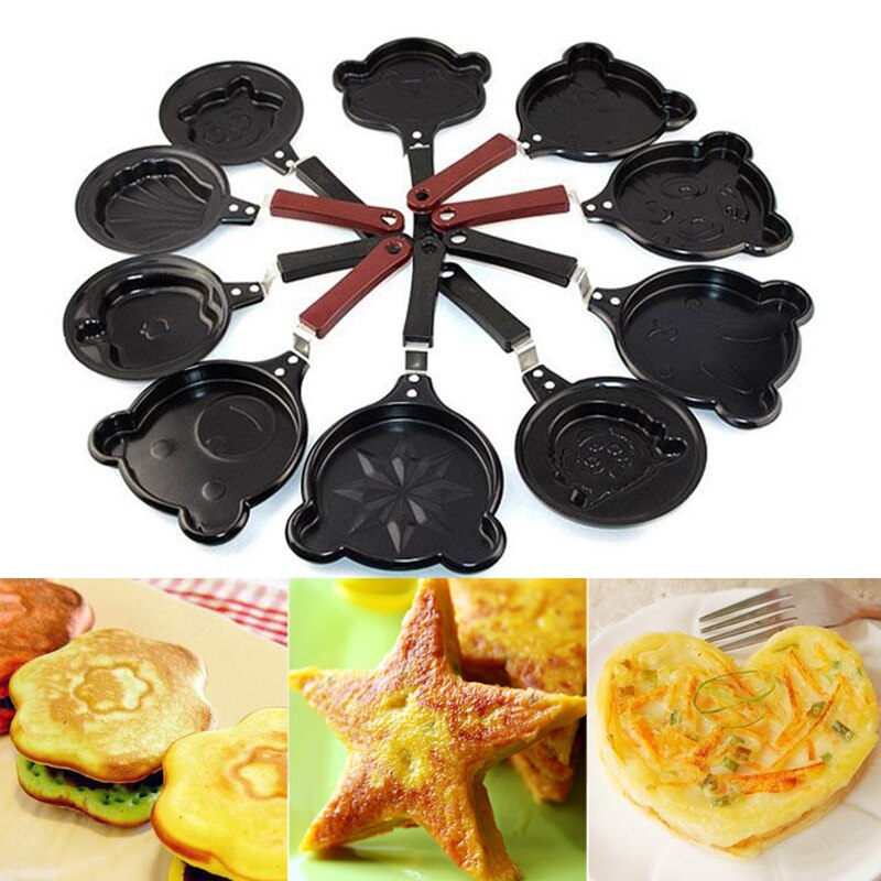 Distributeur de pâte à crêpes, poêle à œufs, Mini outils de petit déjeuner à la friteuse outil de cuisine domestique 1 pièce