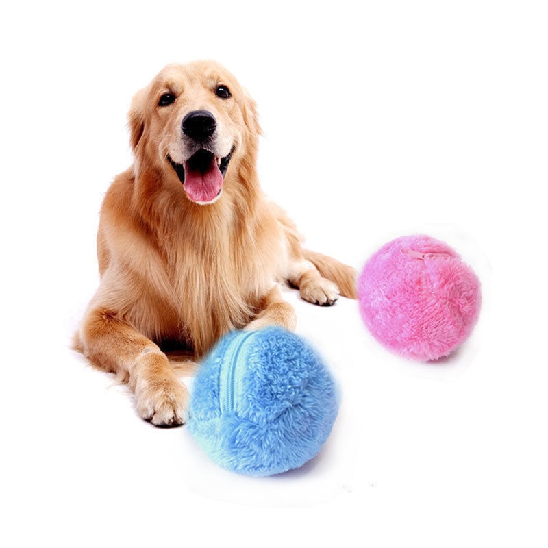 Fashionable Practical Cat Dog Pet Interactive Toy Magic Roller Ball Toy Nontoxic Safe Magic Ball Automatic Roller Ball