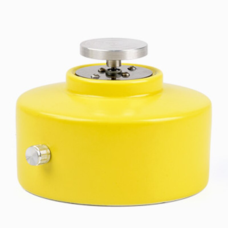Drawing machine ceramic art tools fingertip drawing machine mini ceramic art stepless variable speed children's ceramic art: Yellow